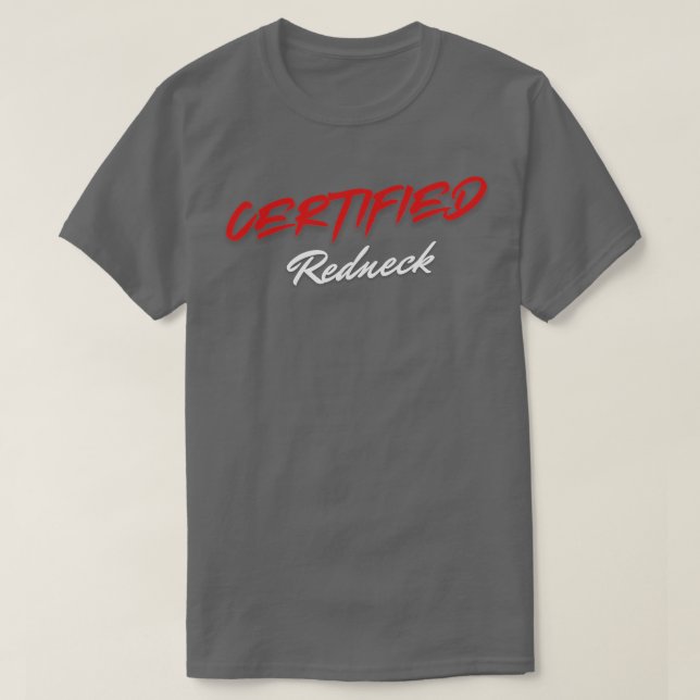 Auktoriserad Racknacke T Shirt (Design framsida)