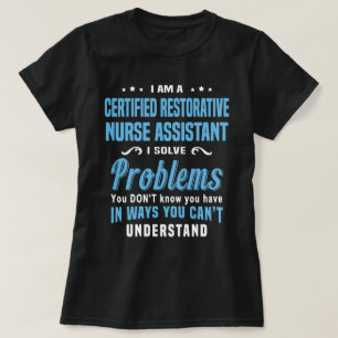 Auktoriserad Restorative Nurse Assistant T Shirt