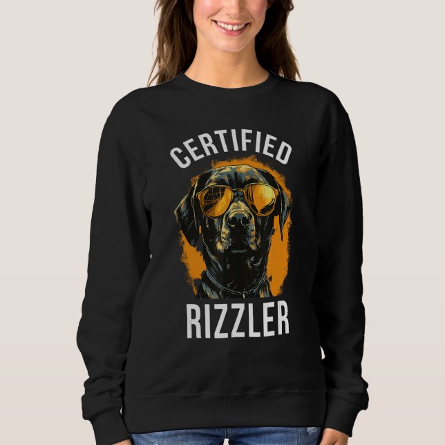Auktoriserad Rizzler, Funny Meme, Memes, W Rizz T Shirt (Framsida)