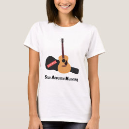 Auktoriserad SAM Headstock Gitarr Plektrum T-Shirt