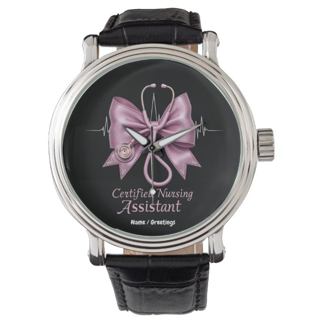 Auktoriserad Sjuksköterskeassistent CNA Coquette B Armbandsur (Framsida)