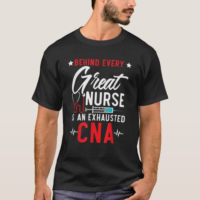 Auktoriserad Sjuksköterskeassistent CNA SteMi Appa T Shirt (Framsida)