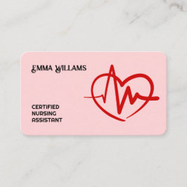 🩺 Auktoriserad Sjuksköterskeassistent Visitkort