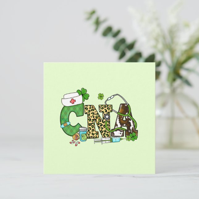 Auktoriserad Sjuksköterskeassistenten St. Patrick' (Stående Fram)