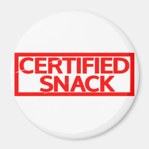 Auktoriserad Snack Frimärke Magnet