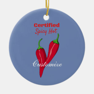 Auktoriserad Spicy Hett Thunder_Cove Julgransprydnad Keramik