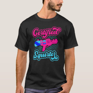 Auktoriserad Squirter Vatten Gun Squirt Gun Vatten T Shirt