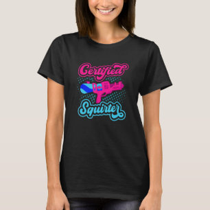 Auktoriserad Squirter Vatten Gun Squirt Gun Vatten T Shirt