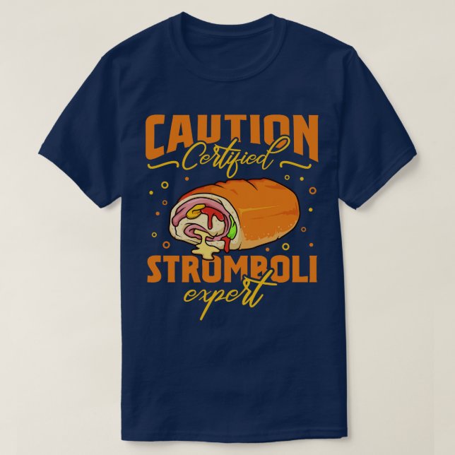 Auktoriserad Stromboli T Shirt (Design framsida)