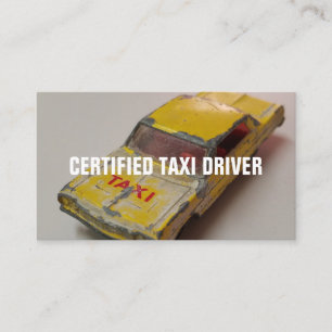 AUKTORISERAD TAXI DRIVER VISITKORT