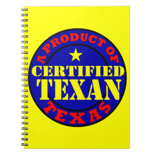 AUKTORISERAD TEXAN ANTECKNINGSBOK