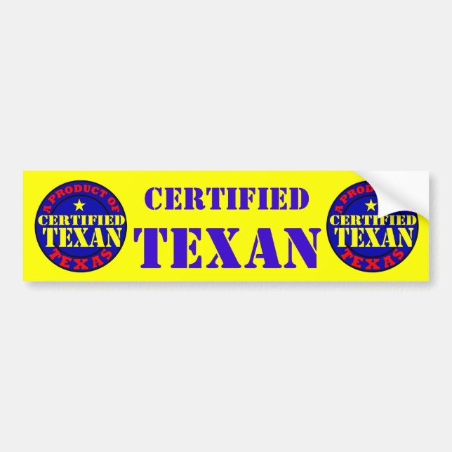 AUKTORISERAD TEXAN BILDEKAL (Framsidan)