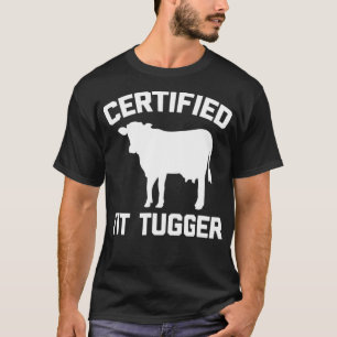 Auktoriserad Tit Tugger - Funny Cow Farmer Farm T Shirt