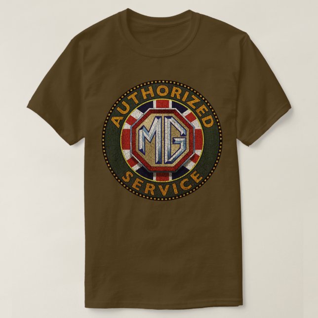 Auktoriserad tjänst MG 1 T Shirt (Design framsida)