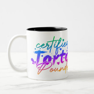 Auktoriserad Torta Pounder, lustig latina Mugg