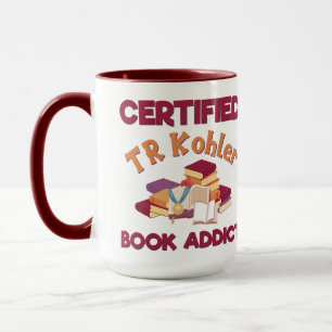 Auktoriserad TR Kohler Bok Addict Mugg