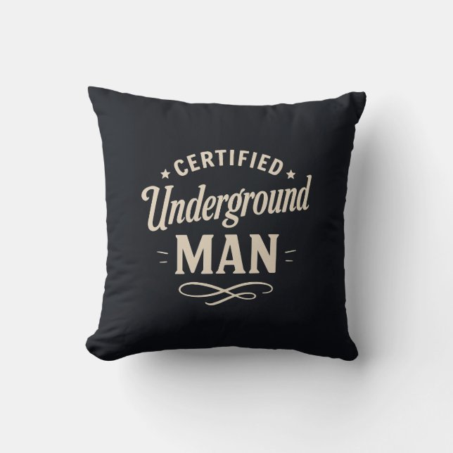 Auktoriserad Underground Man Fyodor Dostoevsky Mug Kudde (Framsida)