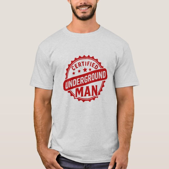Auktoriserad Underground Man Fyodor Dostoevsky Mug T Shirt (Framsida)