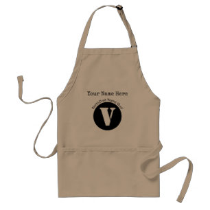 Auktoriserad Vegan Chef Anpassade Apron Förkläde
