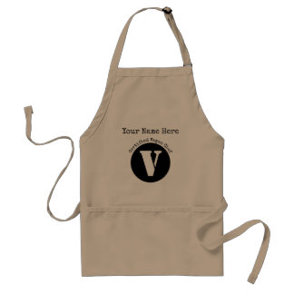 Auktoriserad Vegan Chef Anpassade Apron Förkläde