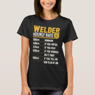 Auktoriserad Welder Timrate Auktoriserad Welder T Shirt