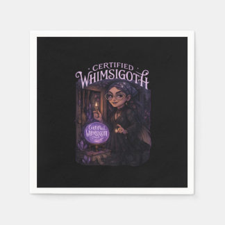 Auktoriserad Whimsigoth Witch Broom Closet Classic Pappersservett