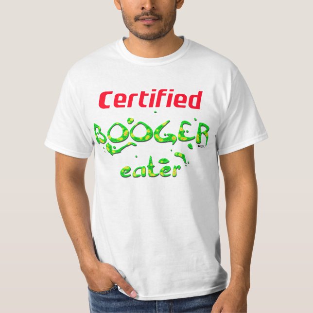 AuktoriseradBoogerEater T-shirt (Framsida)