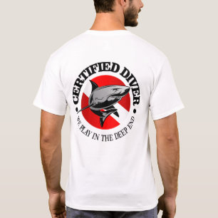 Auktoriseraddykare (hajen) tee shirt