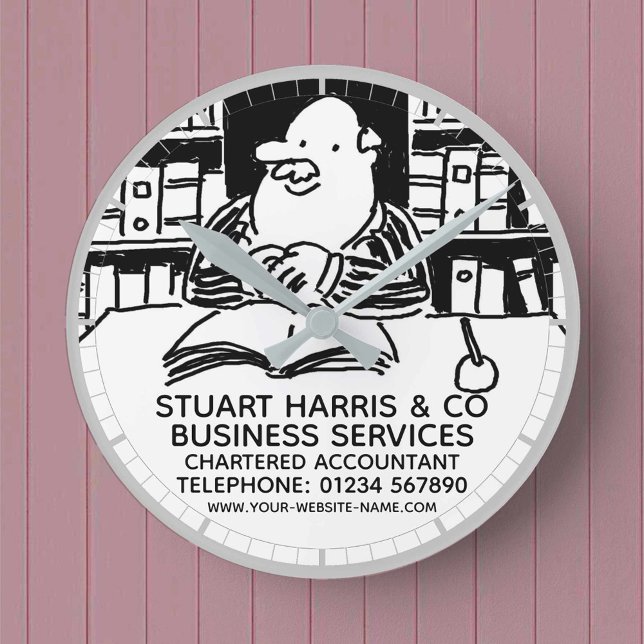 Auktoriserade Revisorer Rund Klocka (Skapare uppladdad)