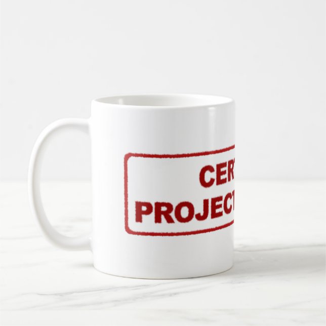 Auktoriseraden projekterar chefkaffemuggen kaffemugg (Vänster)