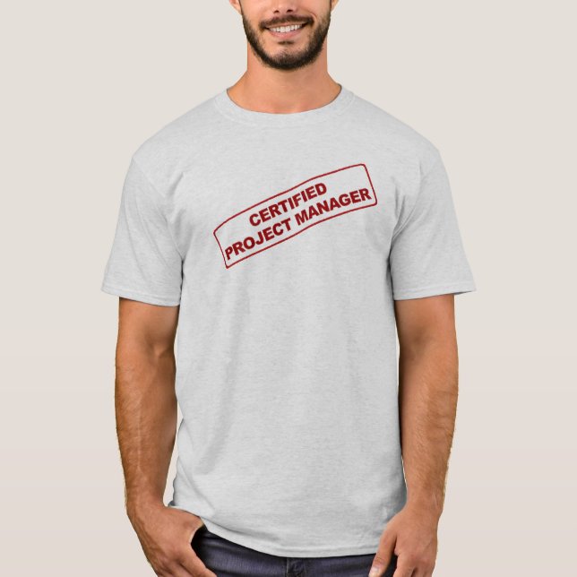Auktoriseraden projekterar chefskjortan tee (Framsida)
