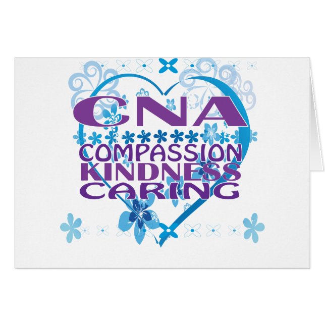 Auktoriseraden vårdar assistenten hälsningskort (Framsidan Horizontal)