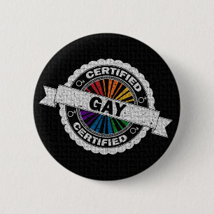 Auktoriseradgay pridefrimärke knapp