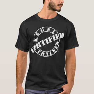 AuktoriseradKegel instruktör -- T-tröja Tee