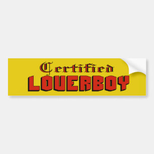 AuktoriseradLoverboy bildekal