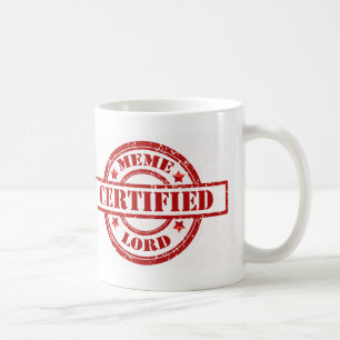 AuktoriseradMeme Lord Råna Kaffemugg