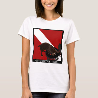 Auktoriseradtoalettdykare Tee Shirt