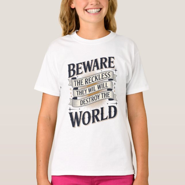 Auktoritär uppgång t shirt (Framsida)