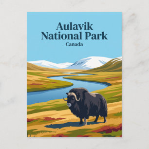 Aulavik Nationalpark Kanada Vykort