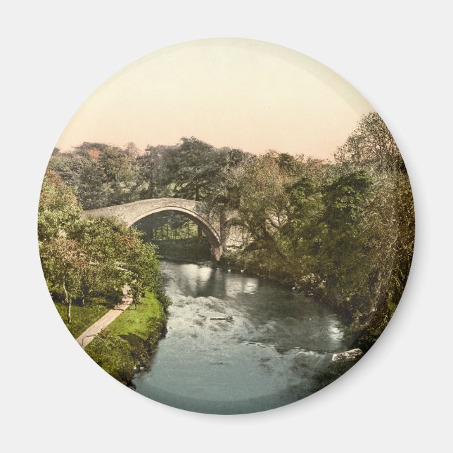 Auld Brig O'Doon, Ayrshire, Skottland Magnet (Framsidan)