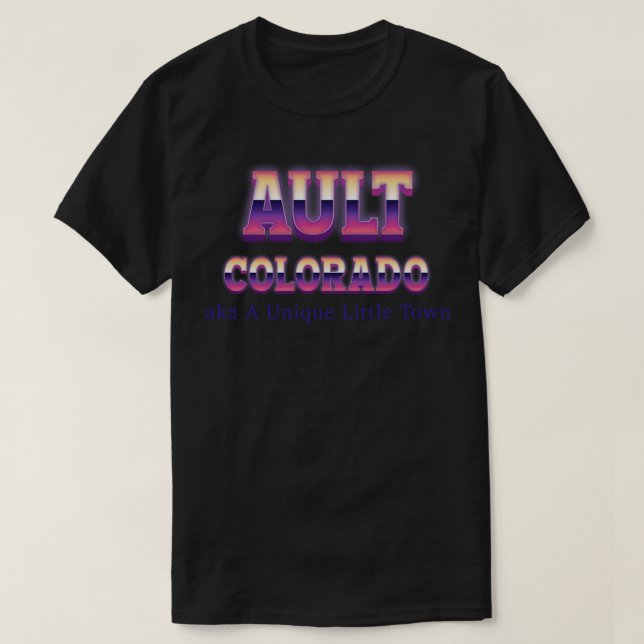 Ault Colorado T Shirt (Design framsida)