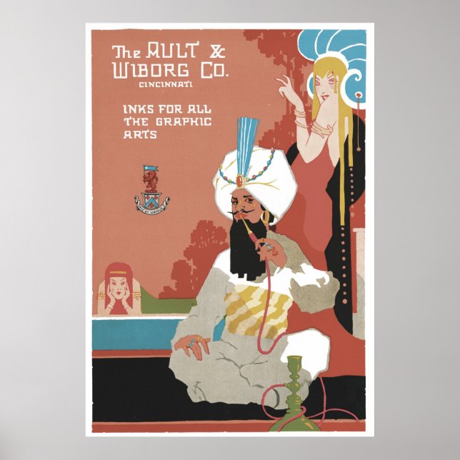 Ault & Wiborg Co. nr 5 Poster (Framsidan)