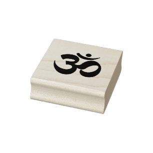 Aum Hindu Meditation Symbol Yoga Indian Stämpel