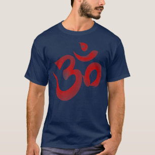 Aum Om Ohm India Symbolbrahman mantra atman-gåva P T Shirt