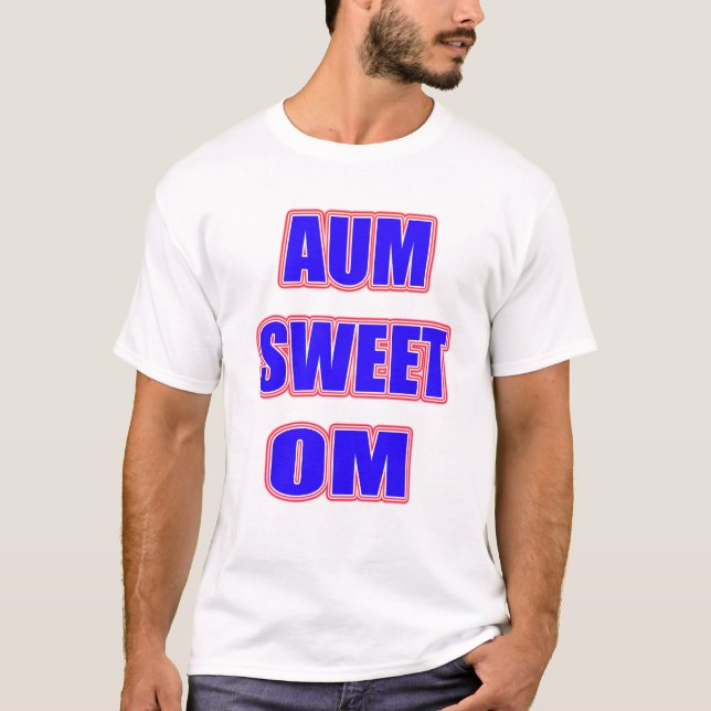 AUM SWEET OM2 T SHIRT (Framsida)