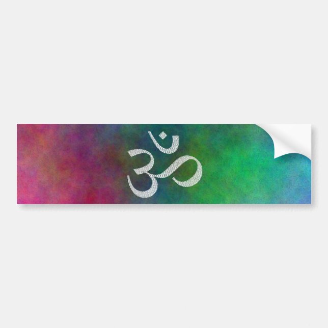 Aum symbol bildekal (Framsidan)