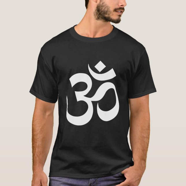 Aum Symbol Yoga Meditation Manar Women Yogi Teache T Shirt (Framsida)