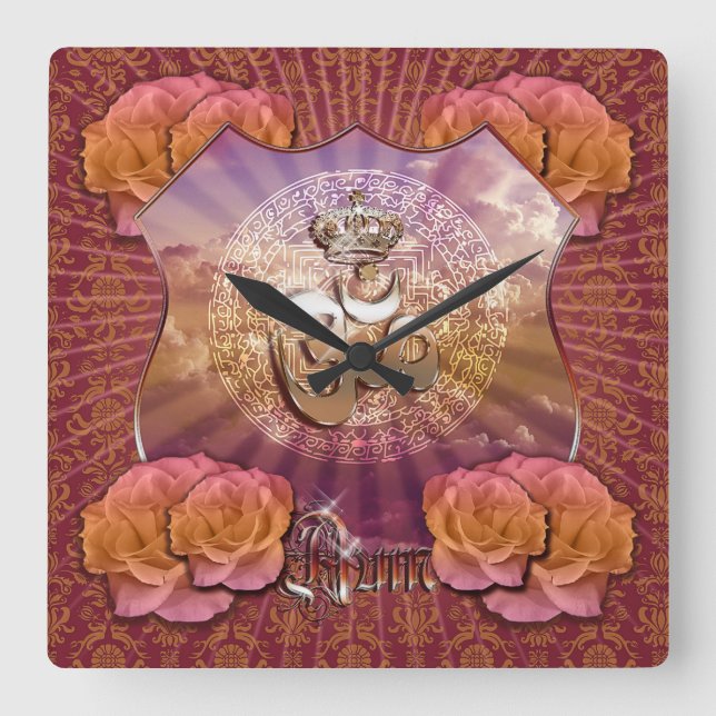 AUM - Väggklocka (Framsida)