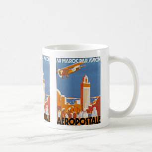 AuMaroc Par Avion Kaffemugg