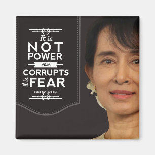 Aung San Suu Kyi att inte driva fördärvar det ä Magnet
